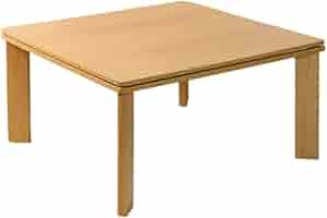 Amazon.co.jp : タンスのゲン こたつテーブル 70×70 正方形 木目