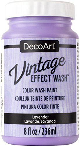 Deco Art Vintage Efecto Lavado Pintura, Multicolor, 6,09 X 6,09 X 10,92 cm