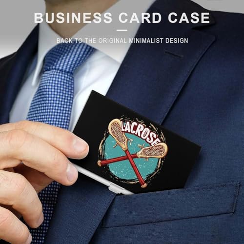 Lacrosse Business Card Case Pocket Card Holder Slim Card Wallet for Men Women3
