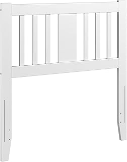 AFI, Tahoe Solid Wood Slatted Headboard, Twin, White