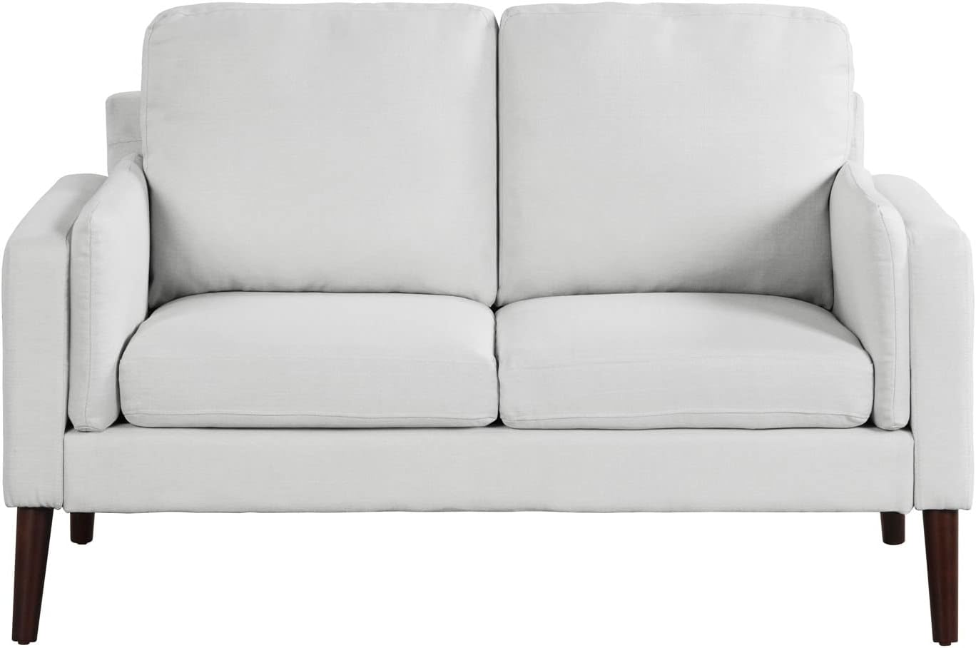 Lifestyle Solutions Nolan Loveseat, Light Grey