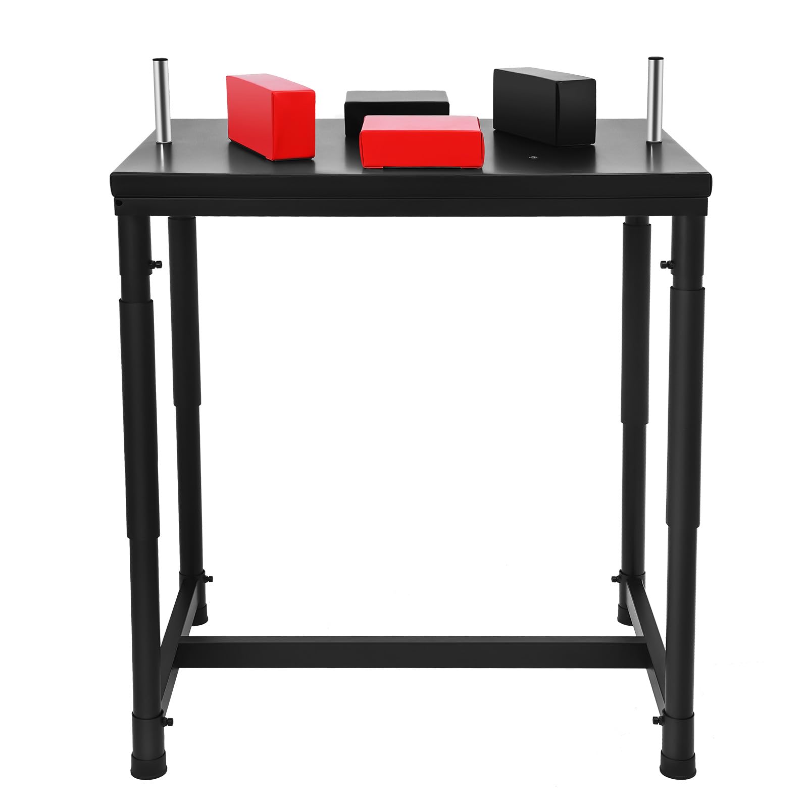 Tavolo professionale per braccio, 90 x 65 x 100 cm, capacità di carico 1T, per allenamento competizione, braccio, con forza del polso rimovibile per palestra, bar, casa