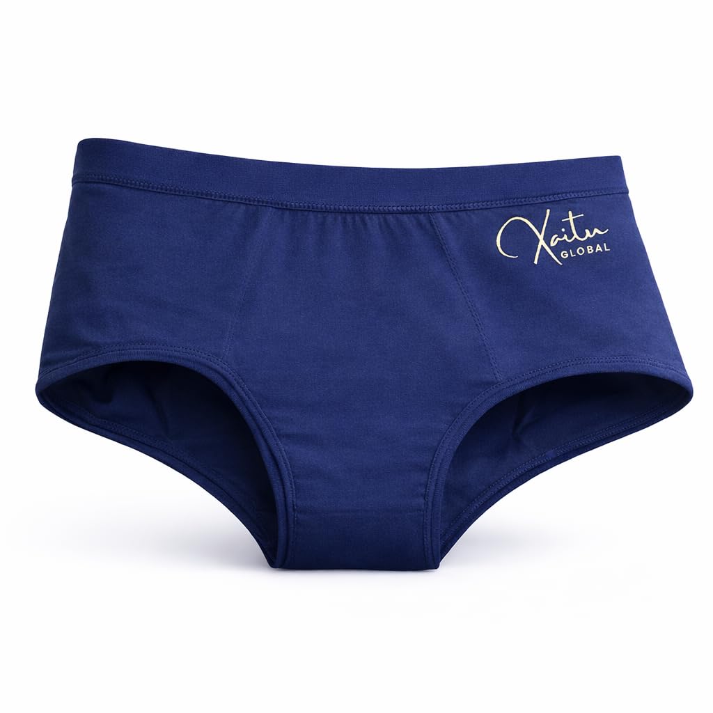xaitu global XAITU Leakproof Bamboo Period Panty for Women | Heavy Flow Menstrual Underwear | Reusable, Odour-Free, Breathable Hipster | Washable Period Panties (in, Alpha, L, Regular)-picture-32