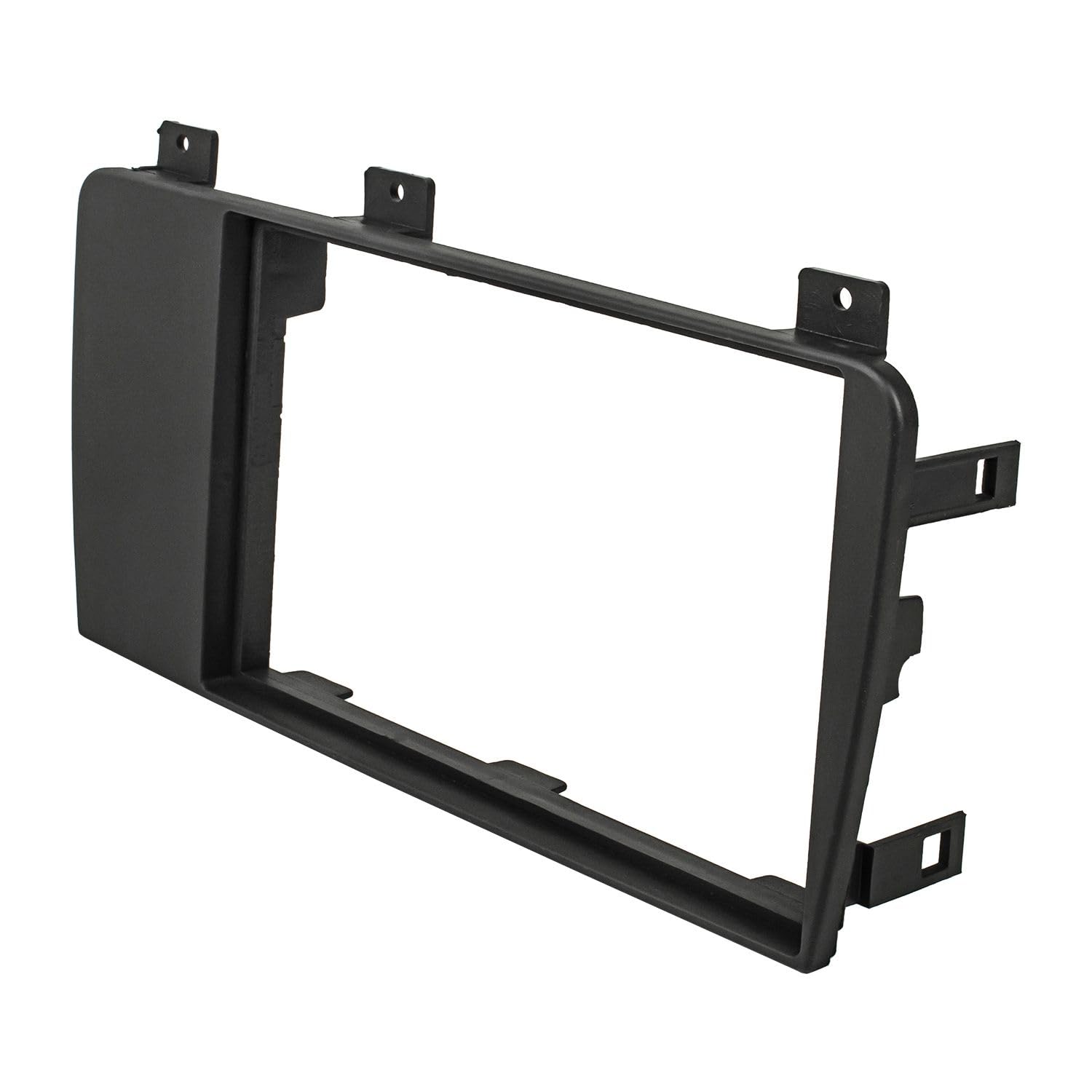 tomzz Audio 2456-014 Doppel DIN Radioblende kompatibel mit Volvo S60 P24 XC70 P2 V70 P26 anthrazit-schwarz