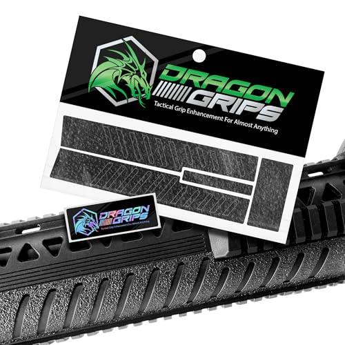 Dragon Grips VR60 Handguard Gun Grip Tape, 12 x 4 Shotgun Grip Tape for Handles, Rifle Hand Gun Tapes Compatible with VR60, Made in USA