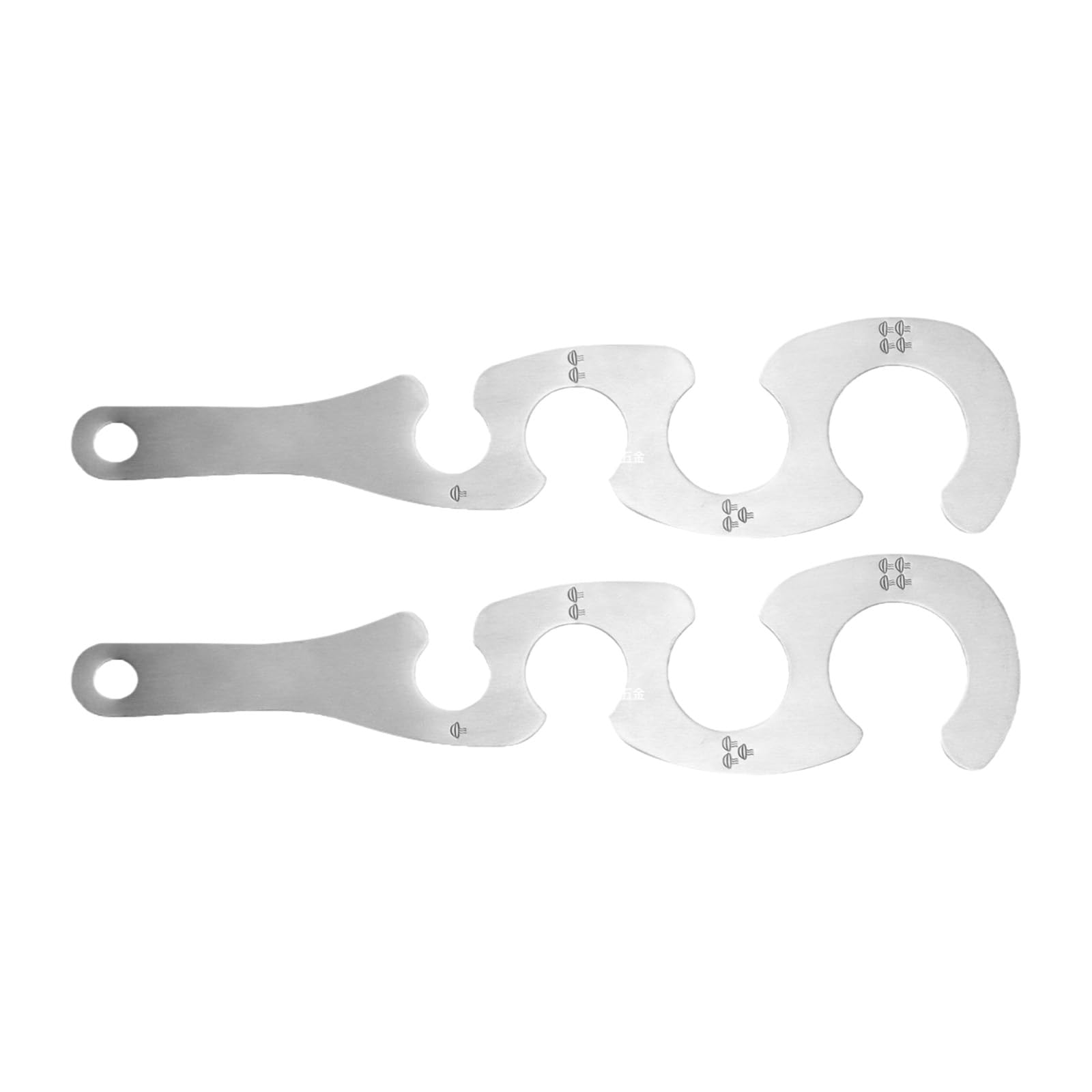 Tsophreniq Space Saving Stainless Steel Cooking Measurer with Portion Indicators for Spaghetti Portioning Kitchen Gadget Multipurpose Kitchen Measuring Tool