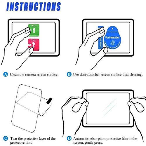 Qibox Screen Protector Compatible With Sony Alpha A7Riii A7Riv A7R3 A9 A7Rii A7Sii A77Ii Rx100 Camera, Tempered Glass Screen Guard Full Coverage Edge To Edge[3 Pack], Not For A7Iv Camera #TOP7