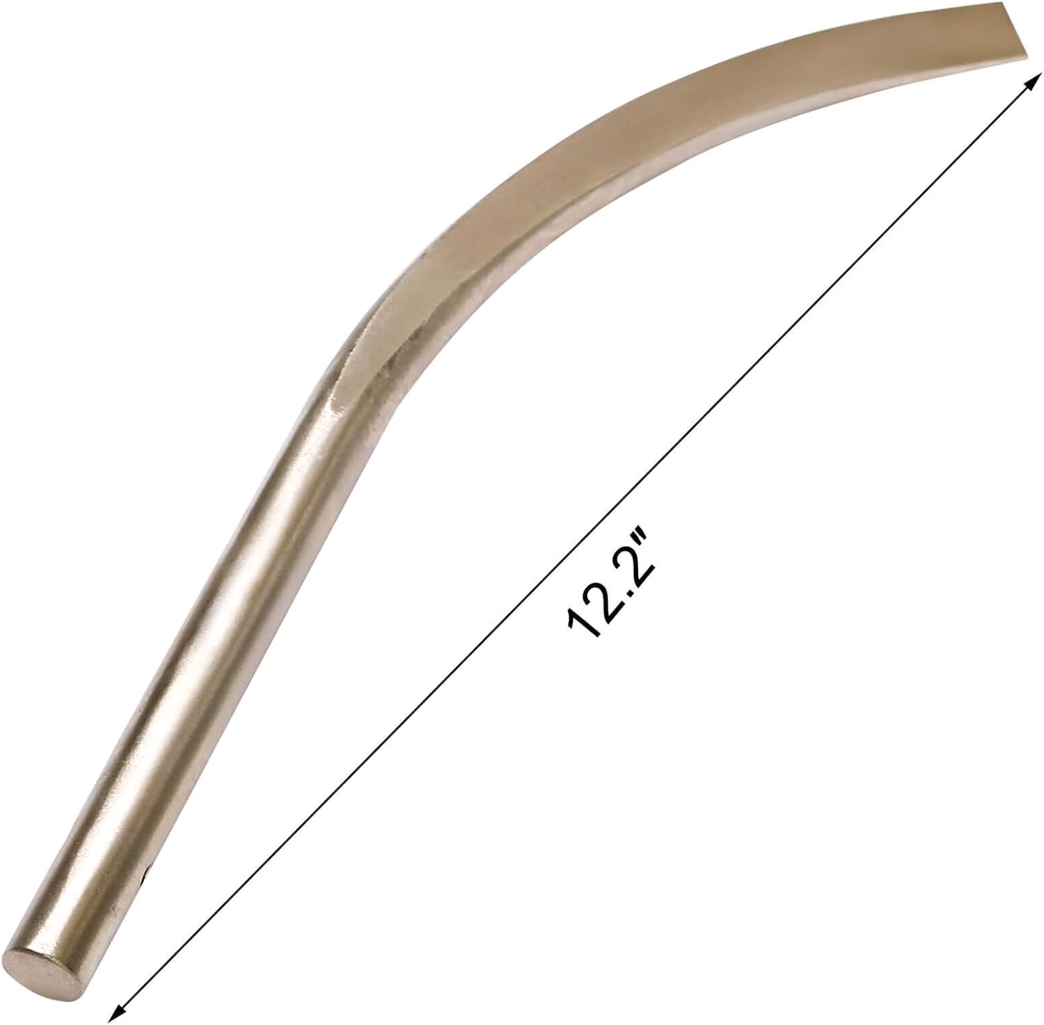 Aiwaiufu Aluminum Bronze Banana Wedge, Non-Sparking & Light-Magnetic, Pipe Flange Wedge, Metal Underpinning Accessories, Welding Fitting for Lathe Tool