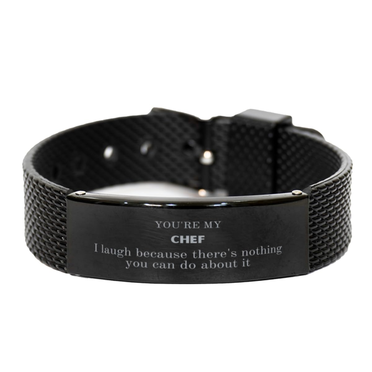Mother's Day Funny Gifts for Chefs, Unique Gifts from Friends, Sarcastic Gifts for Coworkers, Engraved Bracelet for Men and Women