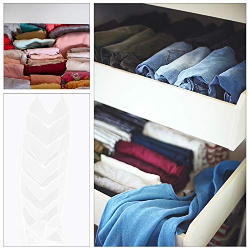 Yardwe Organizadores de Gaveta de Roupas Organizador de Roupas Íntimas Organizador de Meias E Armaze