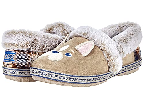 Skechers Too Cozy - Dog Attitude Taupe 8 B (M)