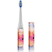 Vista 94 de Cepillo de dientes eléctrico Pop Sonic (plata metálica) – Cepillos de dientes de viaje con batería AAA Cepillos de dientes eléctricos para niños