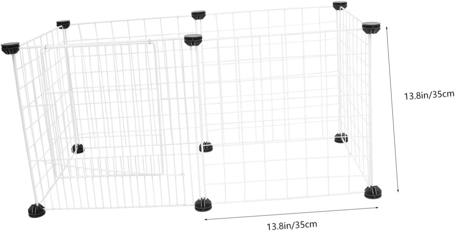 Pet Kennel Dog Crate Cat Cage Breathable Mesh Easy Assembly Wire Fence