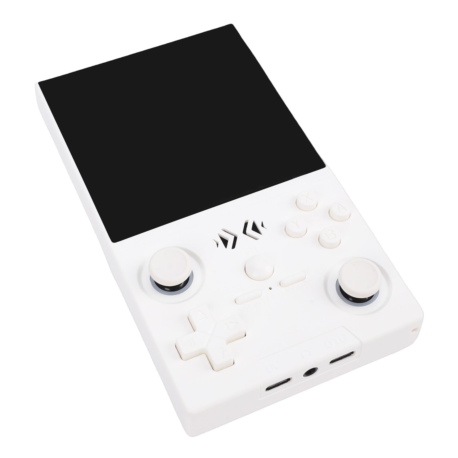 Topiky Console di Gioco Portatile, Console di Gioco retrò HD da 4 Pollici con WiFi, Open Source, Lettore di Giochi Portatile Ricaricabile per Bambini Adulti (WHITE)