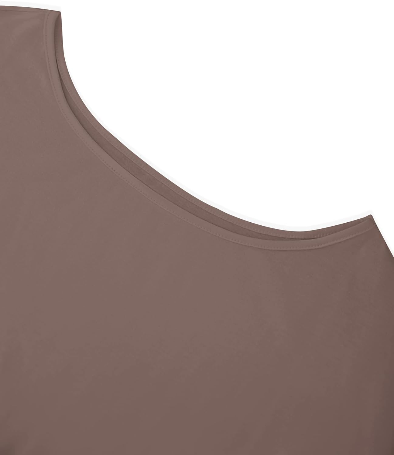 LovelyWholesale Womens Off The Shoulder Tops Tie Front Cropped Sexy Long Sleeve Shirts - Image 4