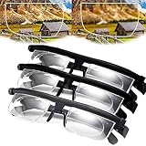 ✨👓【Adjustable Reading Glasses】You are able to adjust the strength by turning the discreet dial knobs on the frame. Enjoy crisp focus instantly both up close and far away.