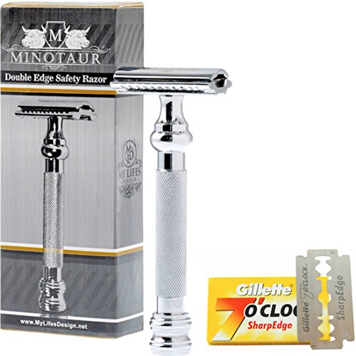 MyLifesDesign DE Safety Razor. Wet Shaving for Men