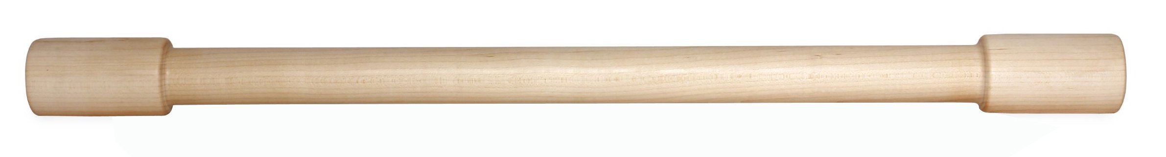 Lovely Maple Wood Rolling Pin, 24-inches by 1-3/4-inches by 1/4-inches