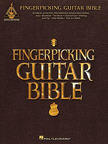 Fingerpicking Guitar Bible | Guitar Recorded Versions Tab Songbook | 30 Classic Fingerstyle Guitar Arrangements | Acoustic Guitar Sheet Music for Intermediate Players |Fingerpicking Guitar Collection