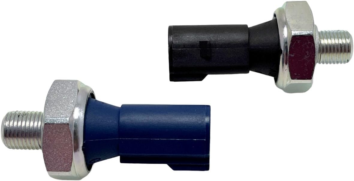 Engine Oil Pressure Sensor Sender Brown-038919081+Blue-06H919081A Compatible with A4 A5 A6 Q5 TT allroad Quattro CC Eos Golf Golf SportWagen GTI Jetta Passat Ti-guan