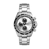 Men&apos;s Autocross Multifunction Stainless Steel Watch