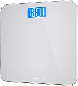 Amazon.com: Etekcity Digital Body Weight Bathroom Scale with Round ...