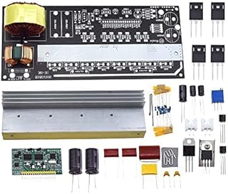 1000/2000W Pure Sine Wave Inverter Power Board Post Sine Wave Amplifier Board DIY Kit with Heat Sinks (1000W with Heat Sink)