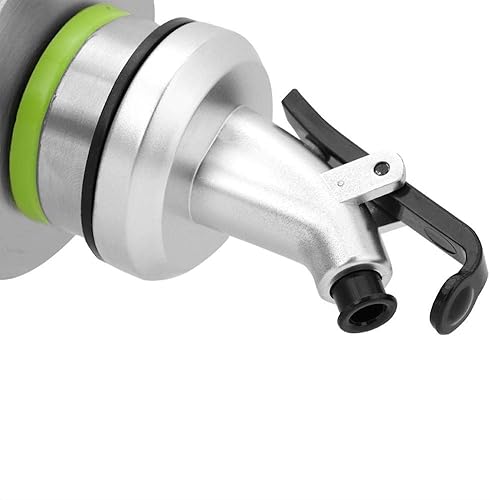 Miniatura 9 de TOPINCN Juego de dispensador de aceite y vinagre de acero inoxidable, botellas de vidrio de cruet a prueba de fugas, dispensador de vinagre de