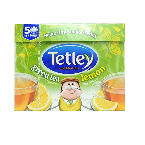 Tetley - Green Tea Lemon 50 Bags - 100g