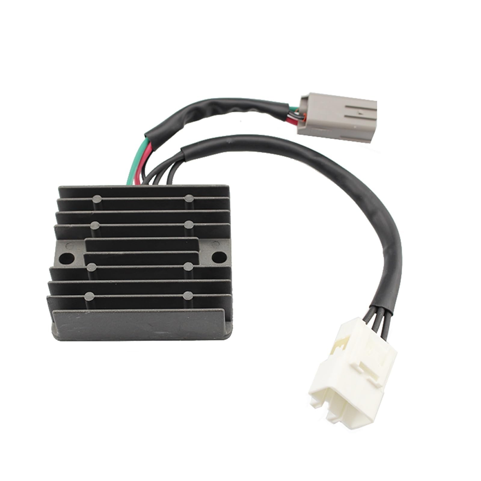 Regulador de voltaje para motocicleta Ninja ZX-6R 2007 2008 con 2 enchufes