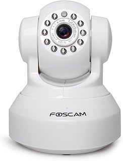 Foscam FI9816PW Telecamera IP Motorizzata di Sorveglianza Cloud Wireless HD 720p Visore Notturno 70 Slot Micro SD Rilevatore Movimenti Bianco Foscam FI9816PW Telecamera IP Motorizzata di Sorveglianza Cloud Wireless HD 720p Visore Notturno 70 Slot Micro SD Rilevatore Movimenti Bianco