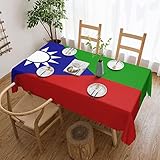 🌟 ANWENDUNGEN: Diese runde Tischdecke eignet sich für den dekorativen oder funktionalen Einsatz bei jedem Speiseanlass im Innen- und Außenbereich (Café, Abendessen, Brunch, Buffet, Picknick, Hochzeit, Party usw.) und für alle runden Tische (Couchtisch, Esstisch). , Farmtisch warten)