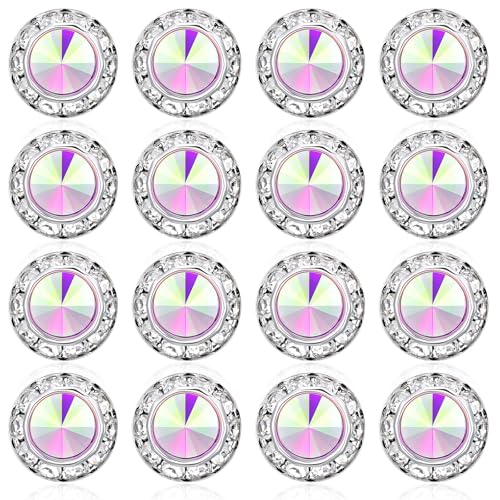 8 Pairs Crystal Dance Studs