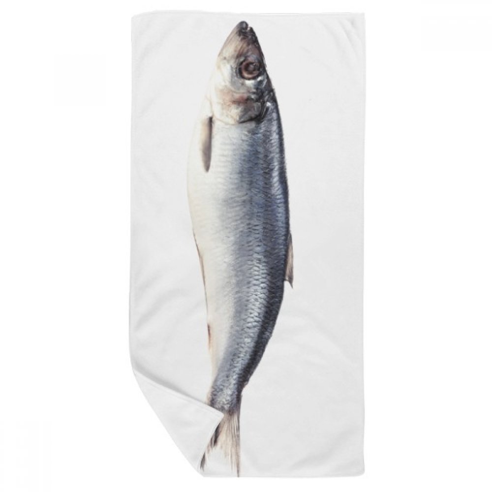 Serviette de toilette poisson océan 35x70cm douce multicolore pour enfant et adulte
