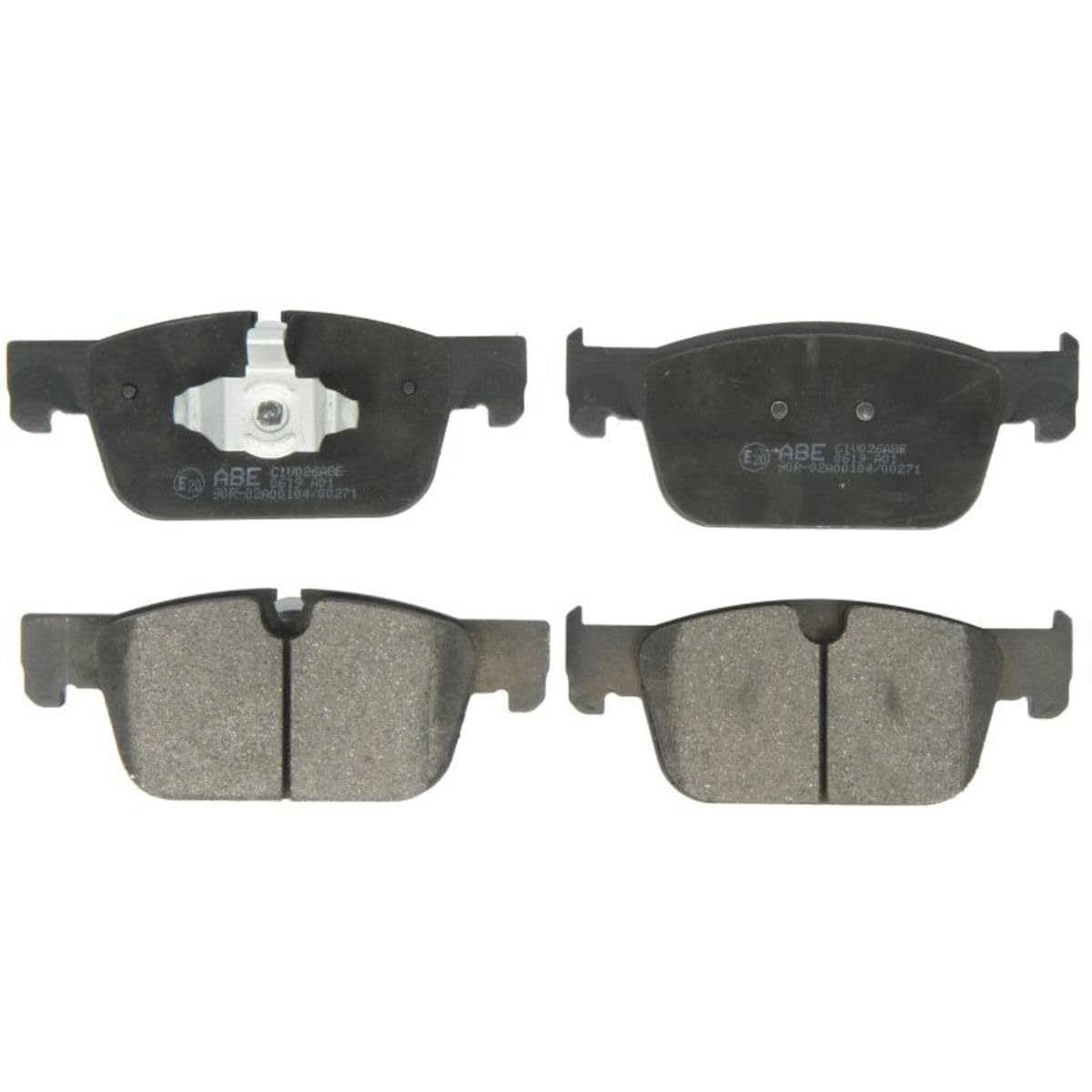 Plaquettes de freins Avant sans témoin d'usure 17mm ABE pour Volvo V60