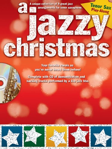 A Jazzy Christmas - Tenor Sax Book/Online Audio
