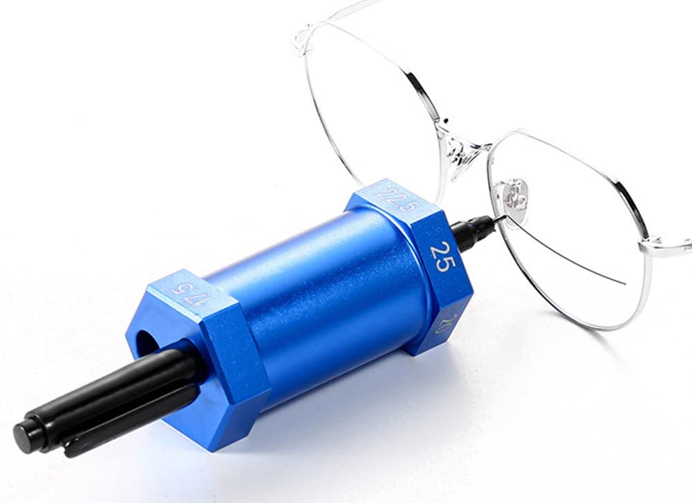 KUUY Glasses Horizontal Scriber, Parallel Lining Template Eyeglasses Pupil Height Marker, Pupil Height Line Drawing Tool Optician Glass