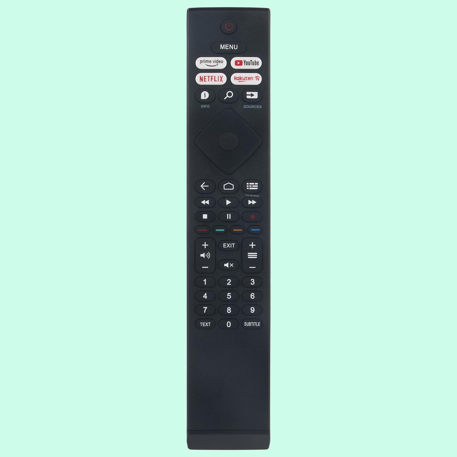 ALLIMITY Ersatz-Fernbedienung Für Philips 4K UHD TVs (verschiedene Modelle)