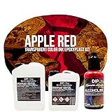 Premium Qualität: Kristallklares UV Stabiles modifiziertes Epoxidharz mit Härter (2K)