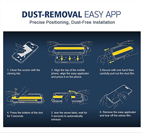 Iphone 13 Pro Max/Iphone 14 Plus Screen Protector With Dust Removal And Easy Installation Kit #TOP6