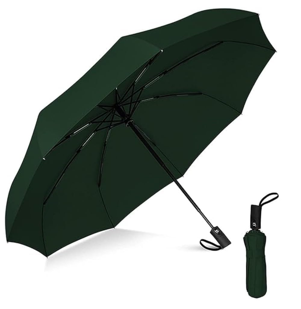 TEKCOOL Umbrella, UV Big Size Umbrella for Sun Protection Rain Windproof Strong Large 3 Fold for Men Women Kids Boys Girls Perfect & Stylish Windproof & Compact''-image-31