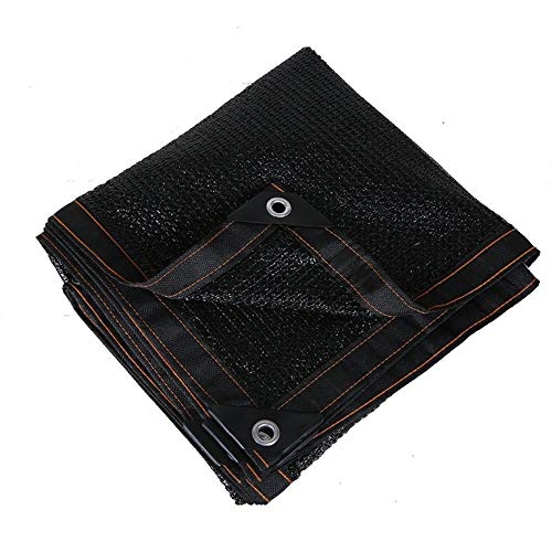 Mallas anti-heladas DEWUFAFA Sun Shade Net Encryption Grueso Sombra Negra Techo de Patio, Balcón Carnoso, Aislamiento de Automóvil, Red de Sombreado (Color : Black, Size : 3×5M) Cover