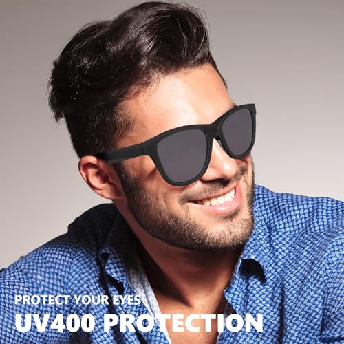 Image of Oversized Sunglasses Mens Trendy Polarized Large Driving Sunglasses For Men and Women UV Protective Big Sunnies Shades