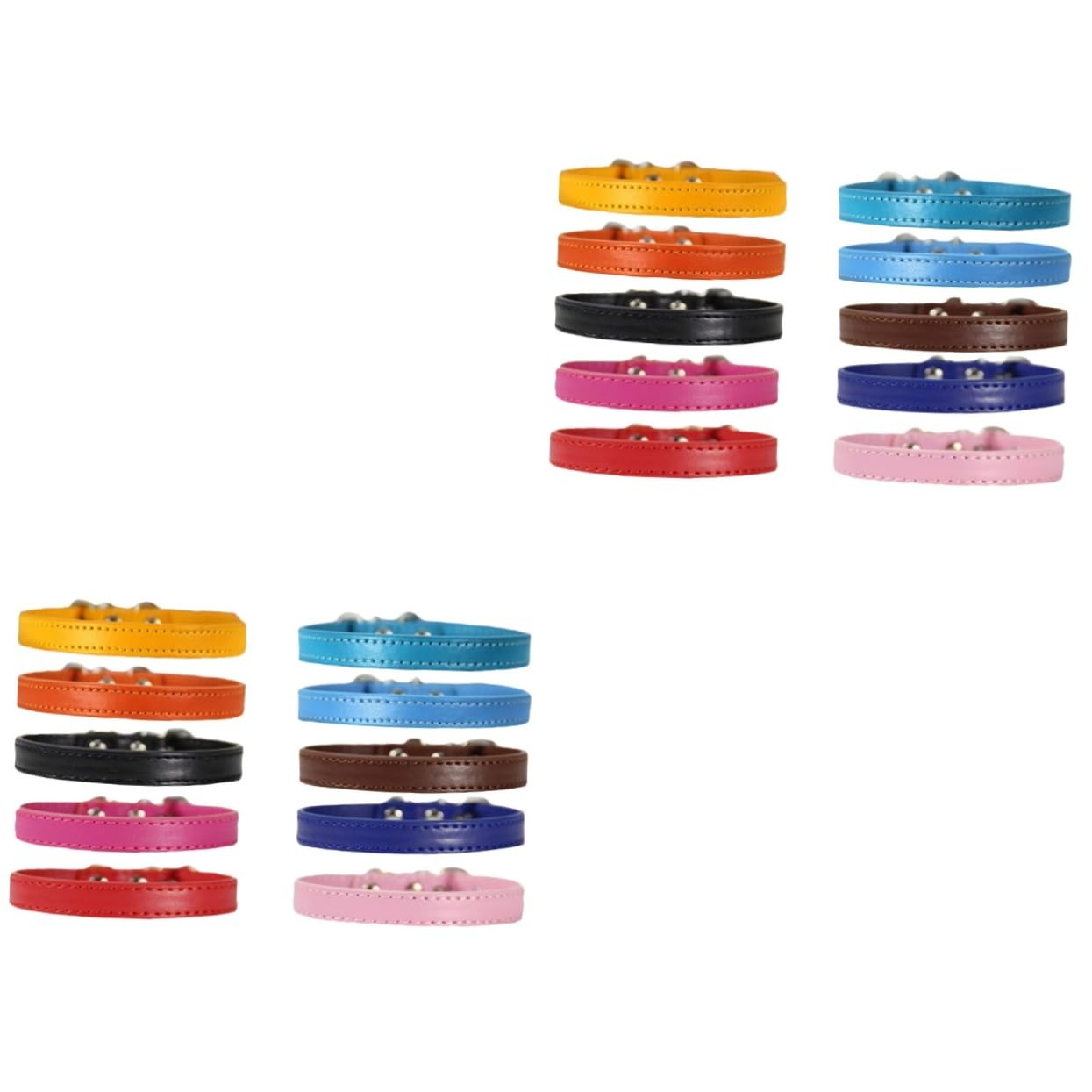 Collier pour chiot coloré : lot de 20 fournitures de cou indispensables pour le suivi à la maison