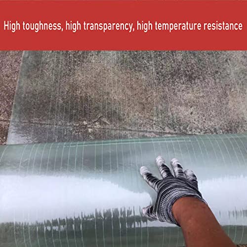 Rouleau polycarbonate transparent 0.8 mm étanche et isolant pour toitures
