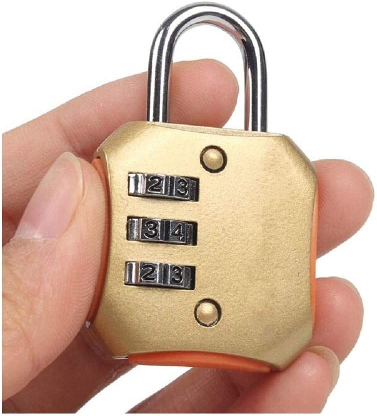 Armadietto a Combinazione, Lucchetto con codice, Lucchetto, Mini Lucchetto con codice, Lucchetto for Bagagli da Viaggio, Lucchetto Piccolo for armadietto 3, Lucchetto con codice Impermeabile