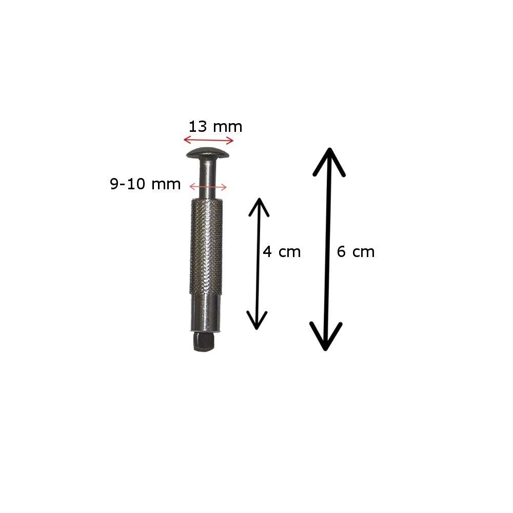 INTERNATIONAL COVER POOL Retractable Anchor Screws 10 for Swimming Pool Tarpaulin (10, 10) - Image 3