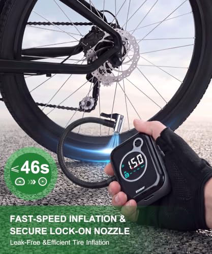 EXODAY Mini Electric Bike Pump