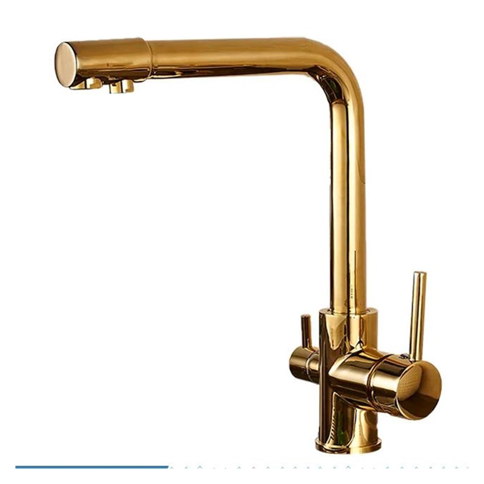 MXXQRHF Drinking Filtered Water Kitchen Faucet Purification Tap Dual Handle Faucet Kitchen Sink Tap Hot and Cold Water,Bathroom Vanity Mixer