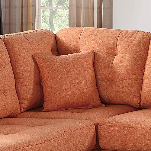 Poundex Pdex- Upholstered Sofas/Sectionals/Armchairs, Citrus #TOP6